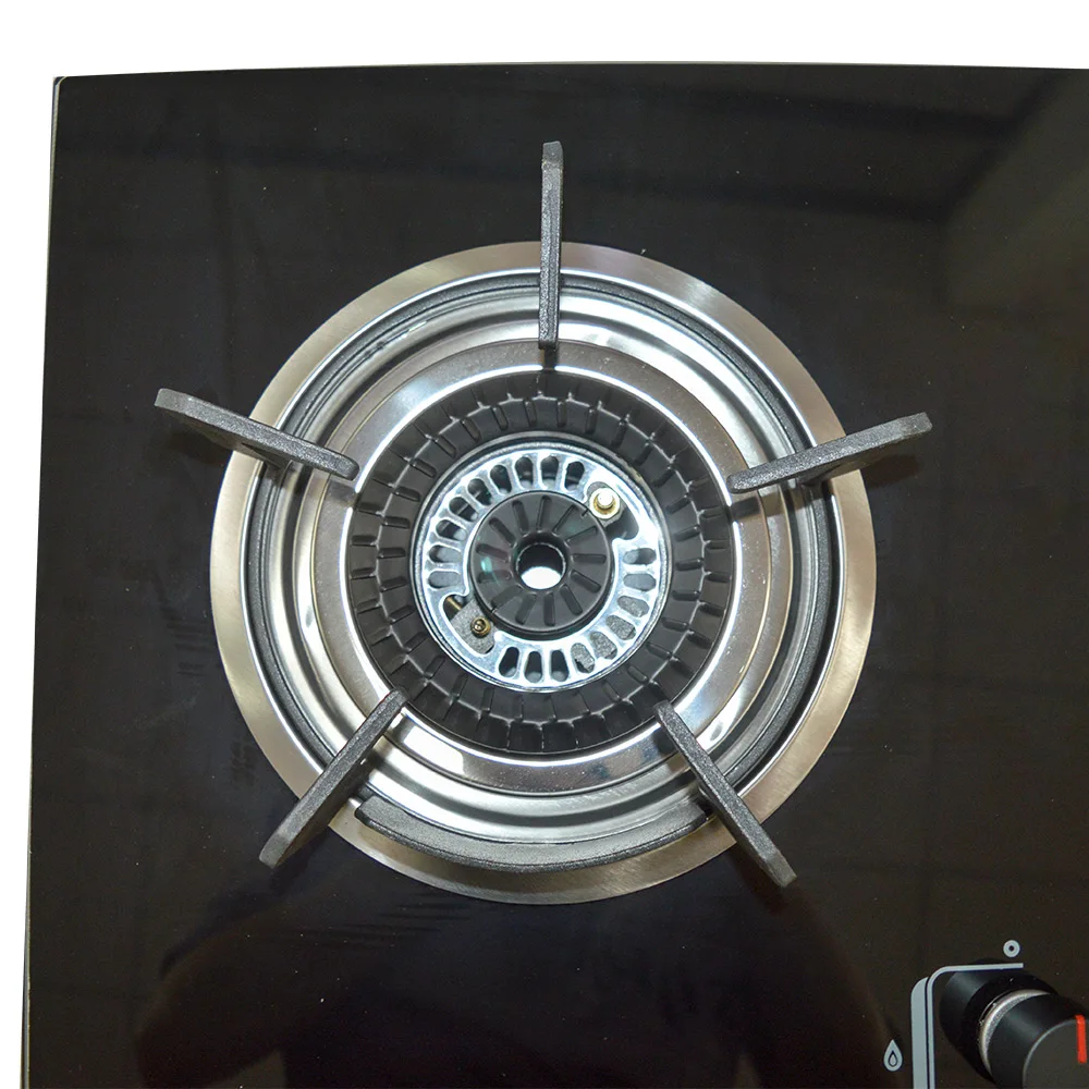 Газовая плита для дома энергосберегающая газовая бытовая стеклянная двойная