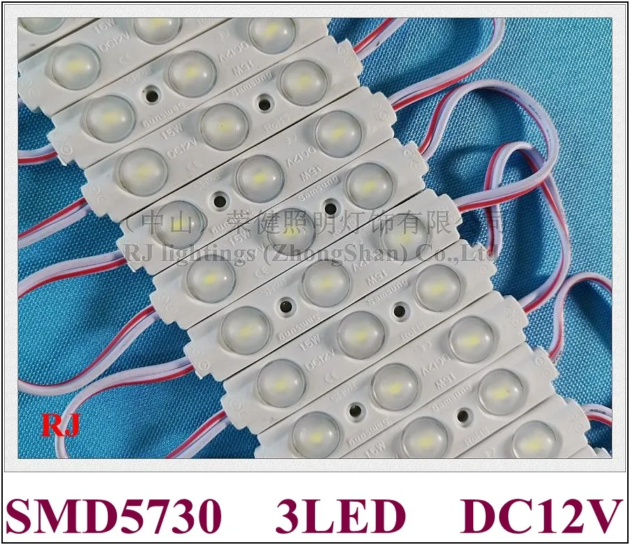 Светодиодный модуль с объективом светодиодный заднего света для вывески 12 В