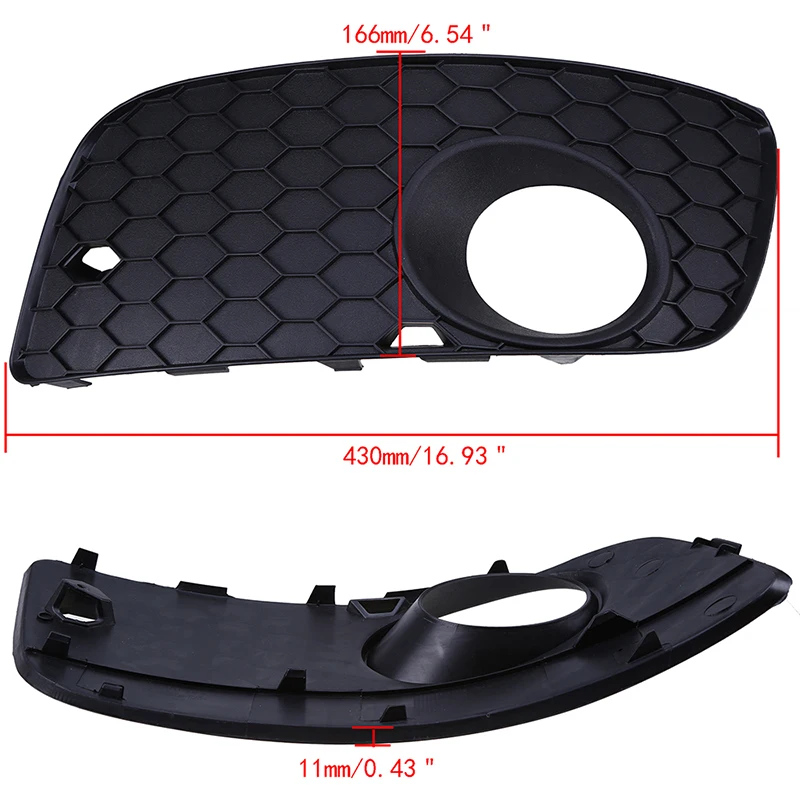 Автомобильные Внешние аксессуары передний нижний левый боковой бампер