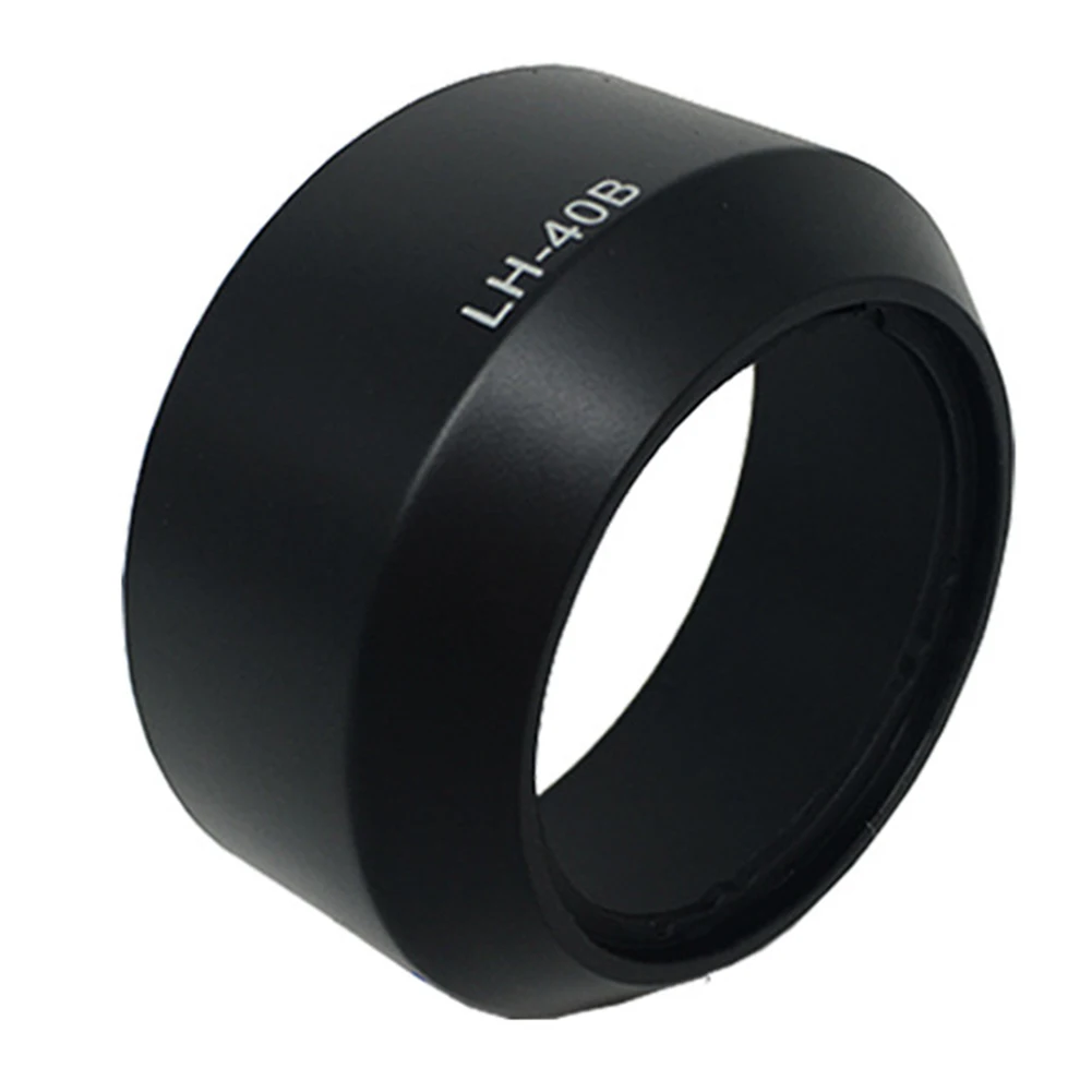 LH40B Practical 1:1.8 Camera Accessories Lens Hood Replacement Easy Install Solid Professional 45mm For Olympus M.ZUIKO DIGITAL |