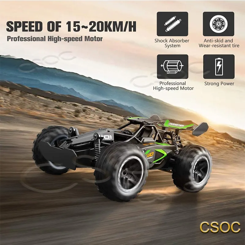 CSOC Радиоуправляемый автомобиль 1/24 15 км/ч высокоскоростной с радиоуправлением ed