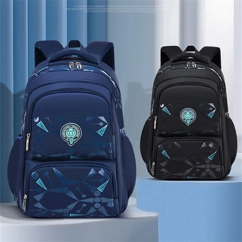 2021 CHILD Large SCHOOL BAG Primary Backpack Children Waterproof Orthopedic Satchel School Bags For kids Boys Travel Backpacks
