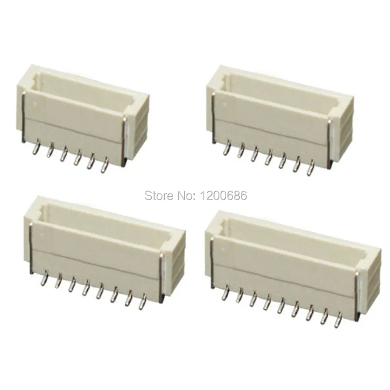 Mini Micro SH 1 0 JST разъем ST прямоугольный 90 градусов SMD соединитель Клеммная розетка 2 3 4