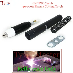 CNC P80 фонарь 40-100A плазменный режущий фонарь для автоматического плазменного станка с воздушным охлаждением