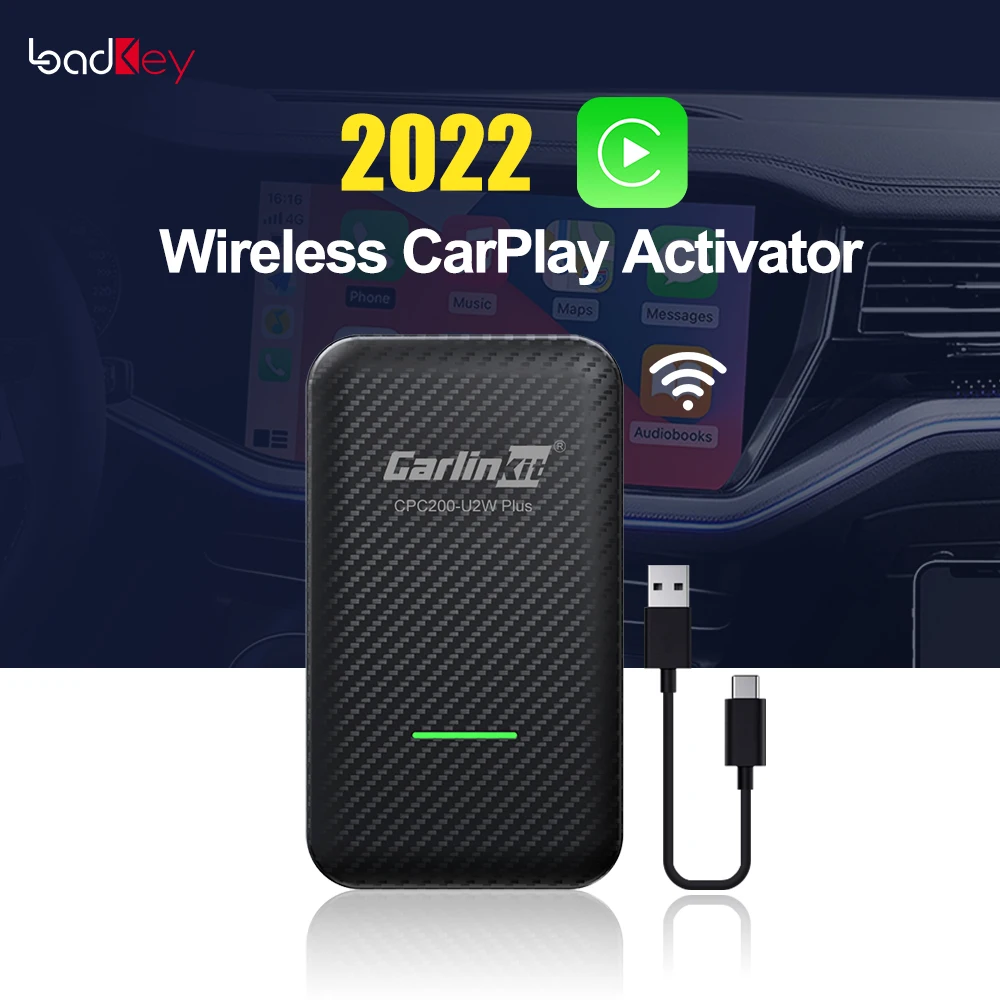 carlinkit 3 0 wireless apple carplay activator ios 15 on mazda toyota fiat pionner volvo renault carbon fiber scratch resistant free global shipping