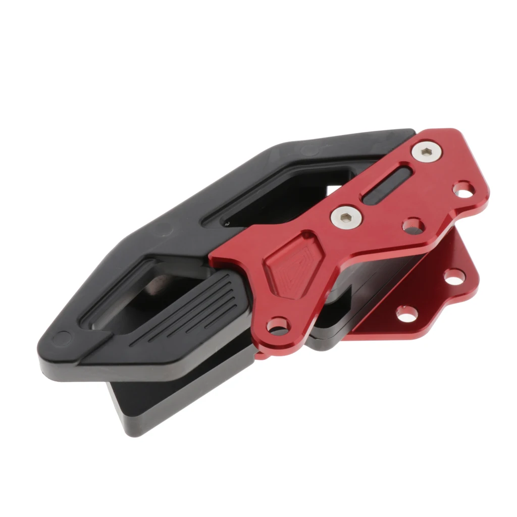 

CNC Racing Rear Chain Guide Cover Protector Replacement for Honda CR125R CR250R CRF250R CRF450R CRF250X CRF450X - Black Red
