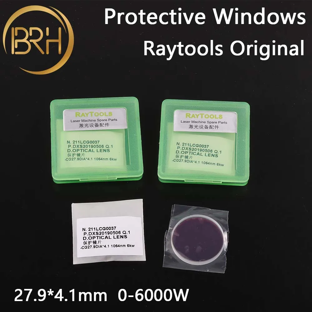 10 шт./лот Raytools оригинальный защитный объектив/зеркала 27 9*4 1 мм QBH объектив 24 9*1 5 1064nm