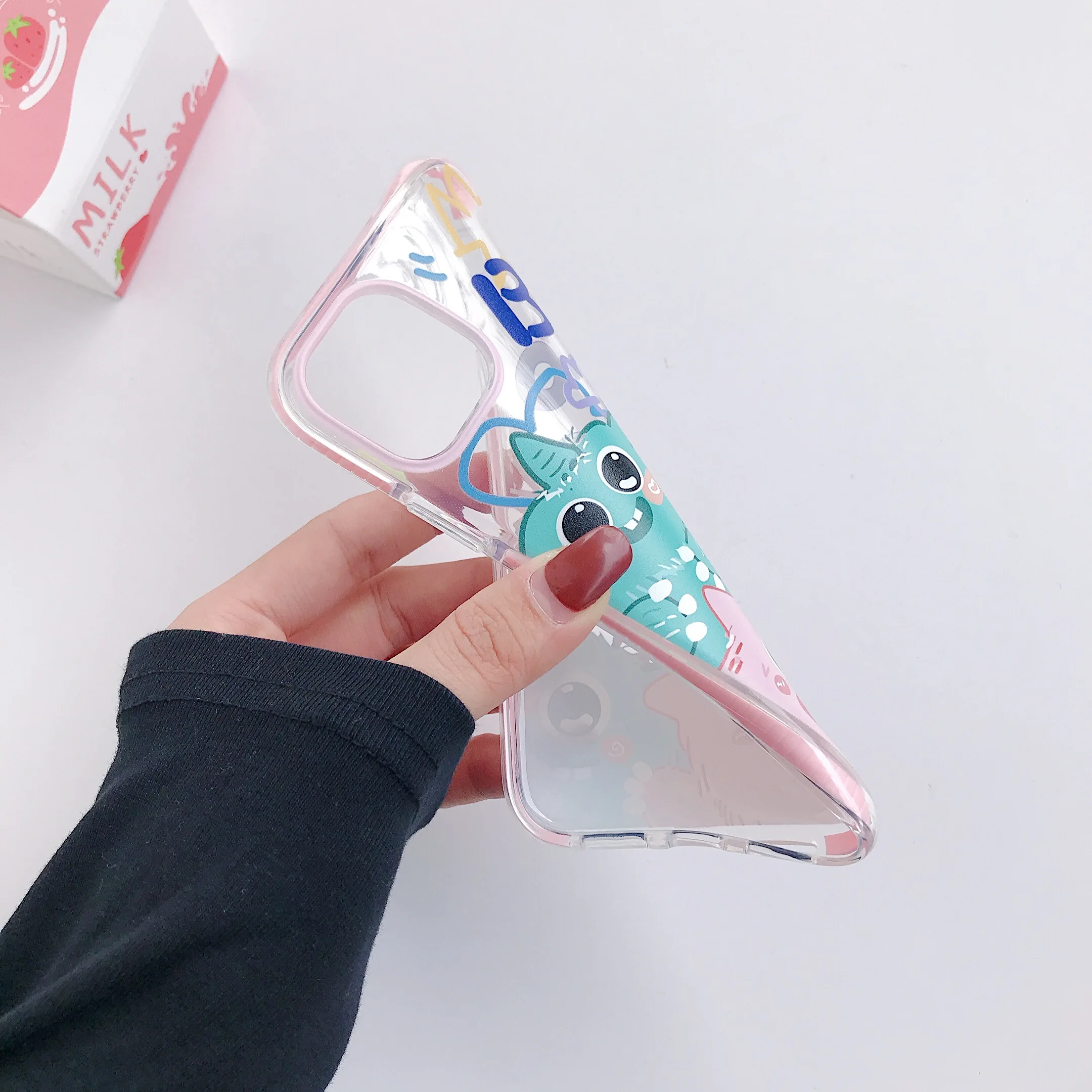 

Planet Monster Phone Case For iPhone 12 Mini 11 Pro Max XS MAX X XR 8 7 6s 6 Plus SE 2020 Back Cover Mobile Phone Accessories