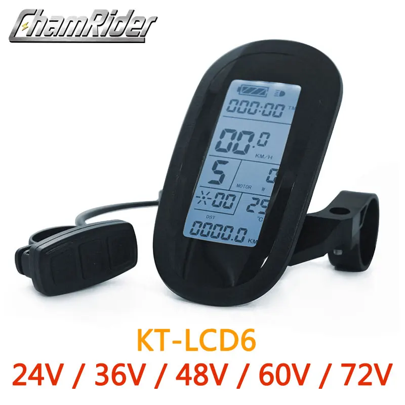 Контроллер ebike KT ЖК дисплей 24 В 36 48 В|ebike display controller|electric panel partscontroller electric bike 36v |