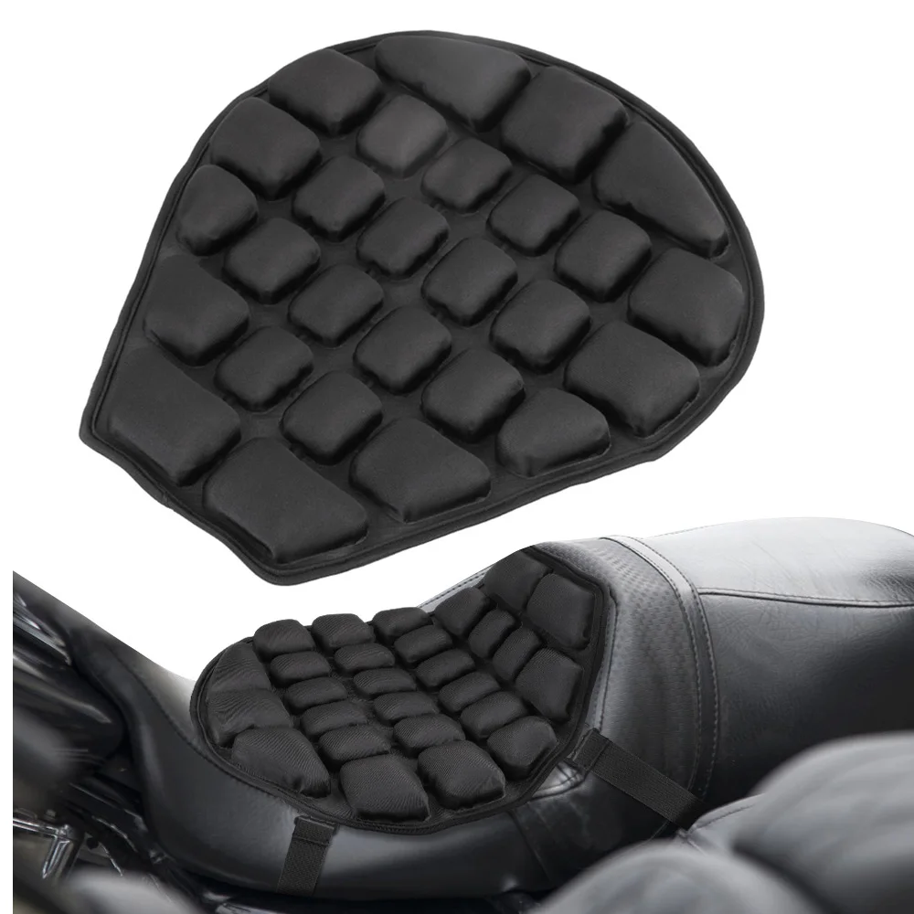 

Air Pad Motorcycle Cool Seat Cover Seat Sunscreen Mat Electric Car Inflatable Decompression Office Air Cushion