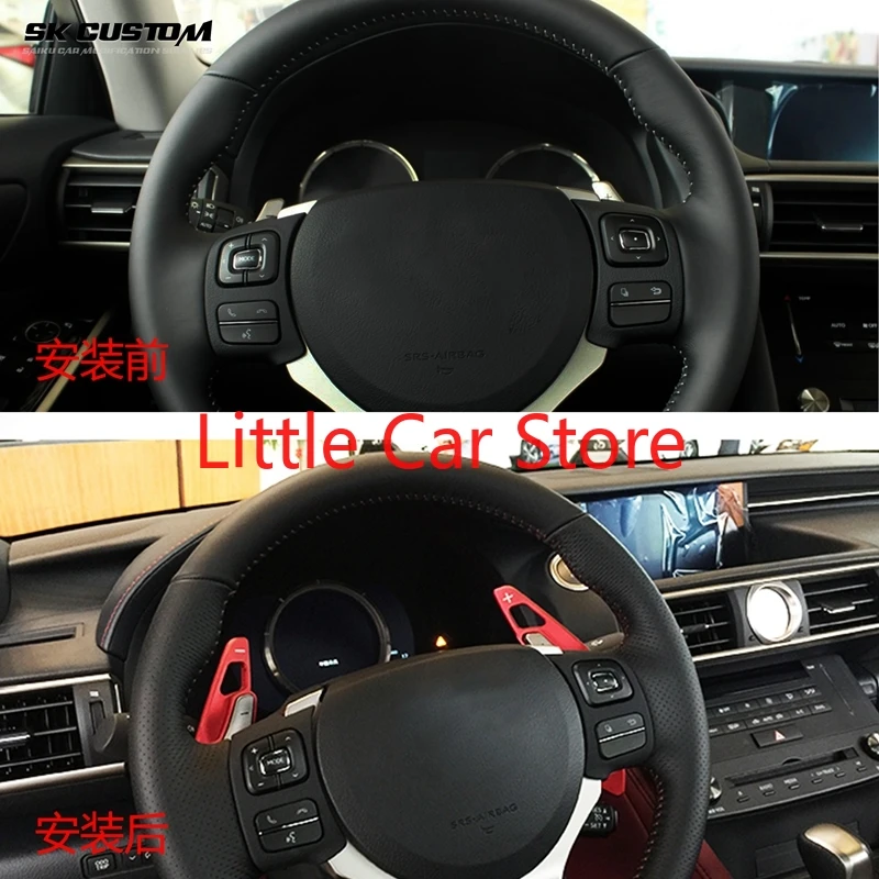 Модифицированные Рычажные переключатели передач на руль для Lexus IS IS300 13-17 NX200T 14-17 RC