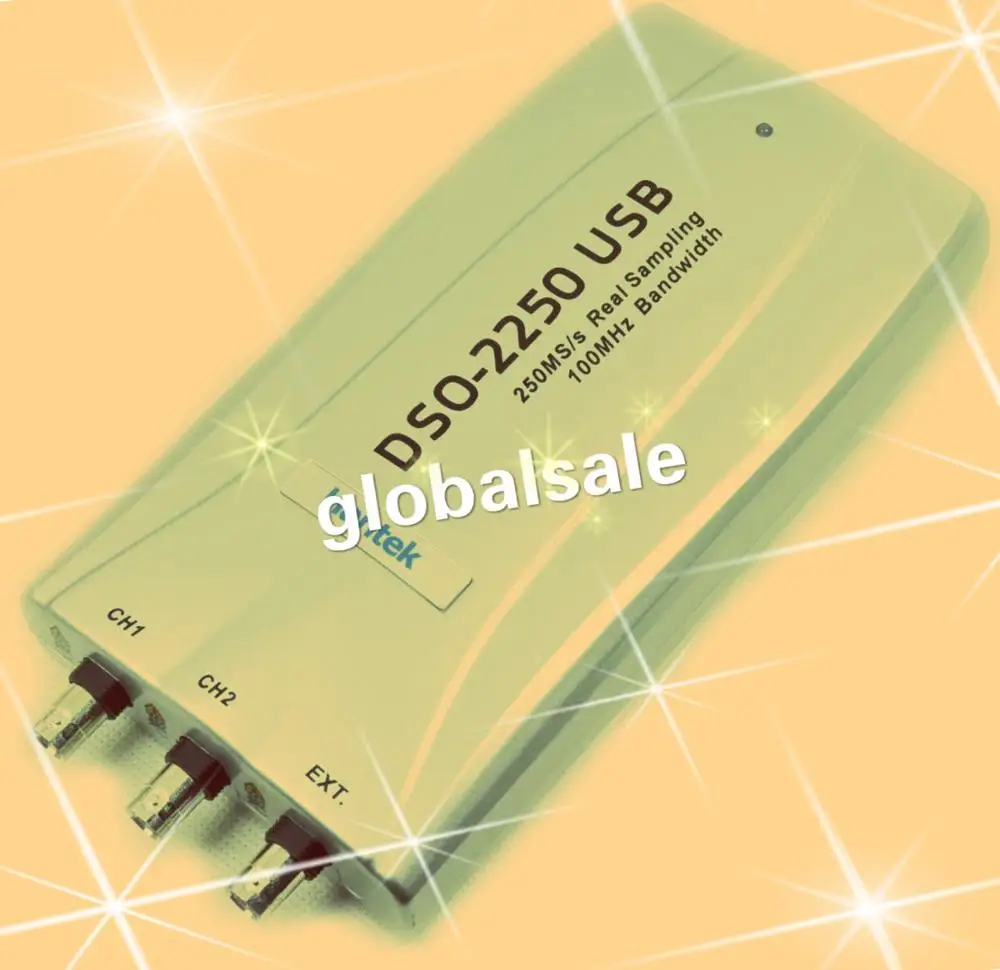 Бесплатная доставка цифровой осциллограф Hantek виртуальная фотография 250 на