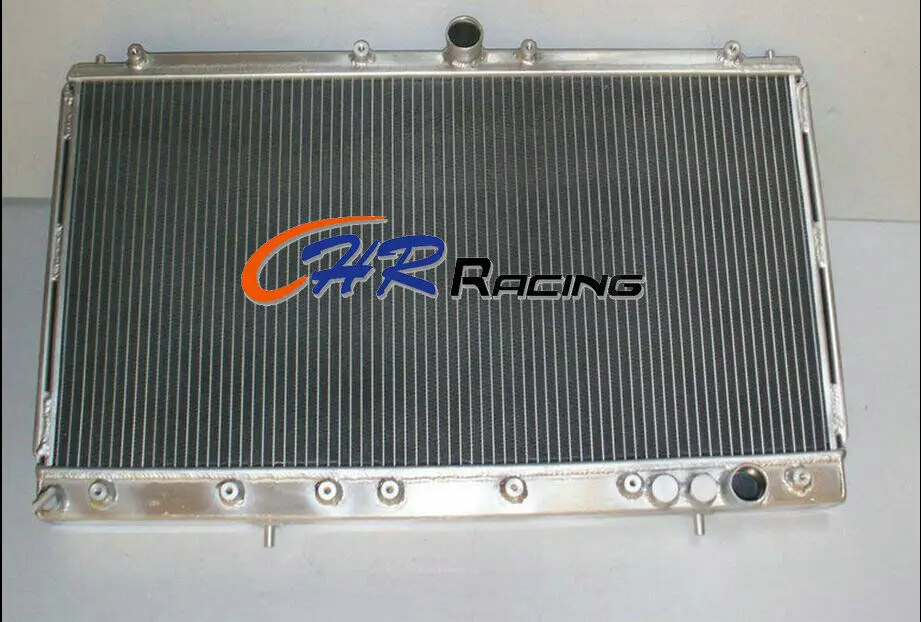 

2 row Aluminum Radiator For mitsubishi 3000gt 3000 gt gto vr4 Manual mt