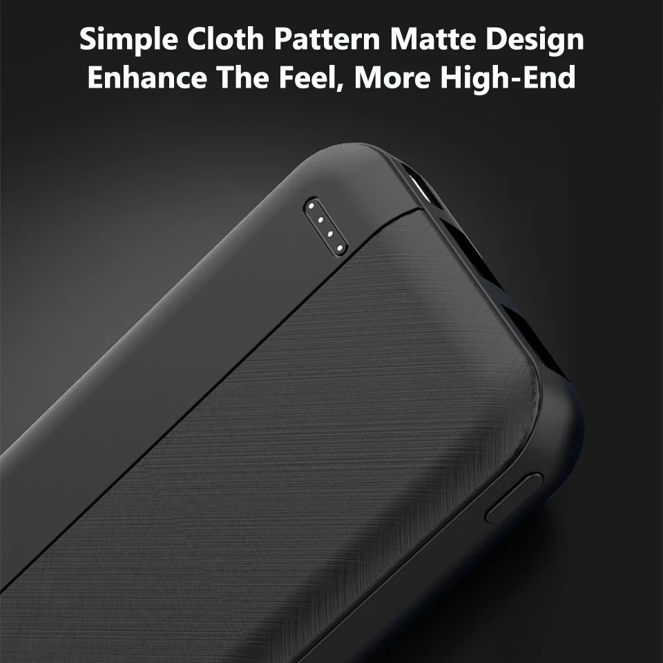 

Power Bank 10000mAh Phone Fast Charger USB Charging Portable Charger External Battery Pack for Samsung Xiaomi Iphone