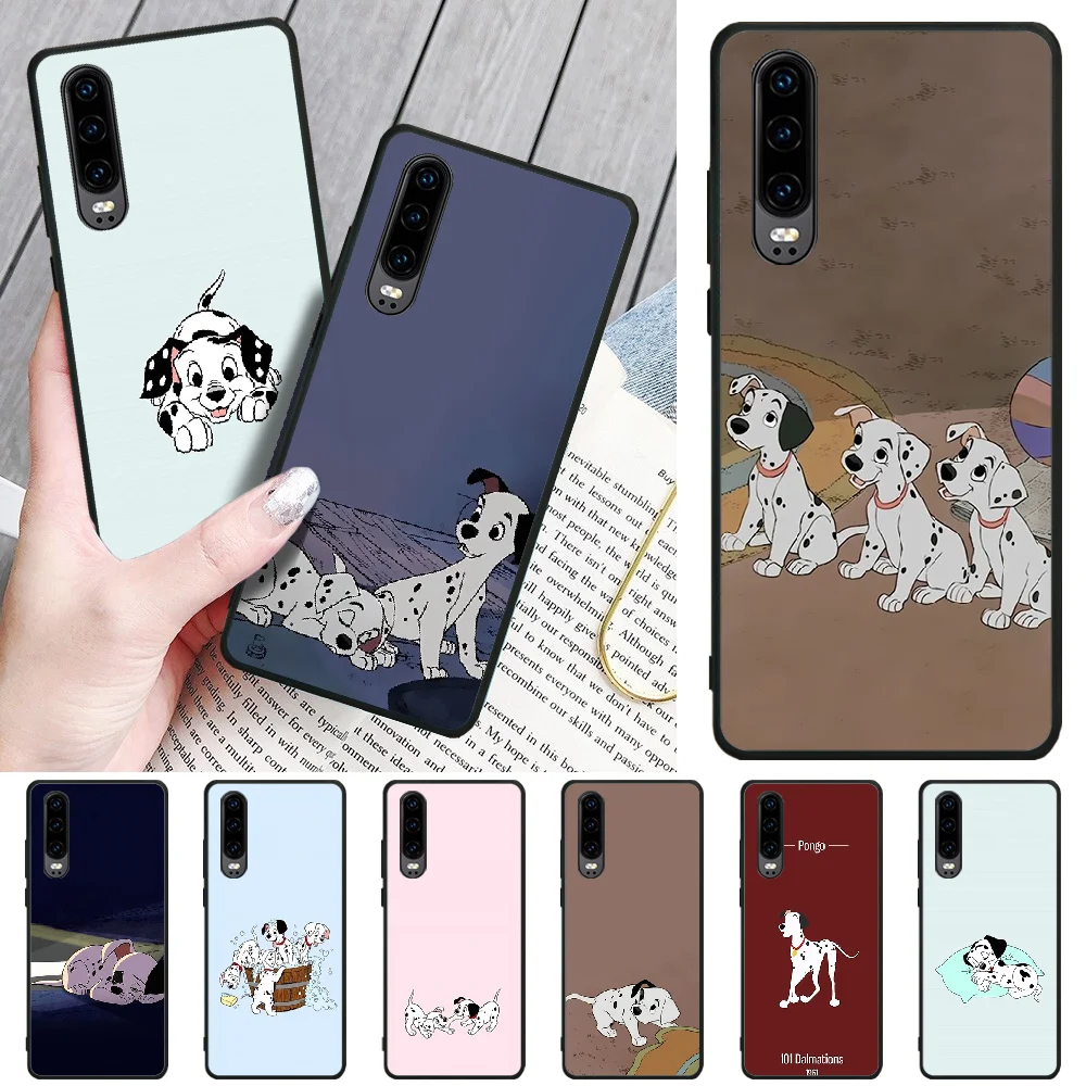 Далматинцы собака Минимальный фильм DIY чехол для телефона с рисунком Huawei P8 lite 2017 P9