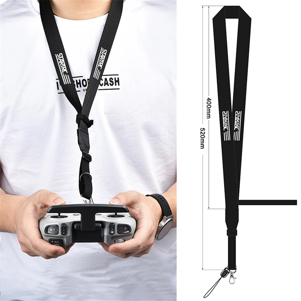 Шейный ремешок для DJI FPV Combo Drone регулируемый нескользящий шейный с крючком Remote