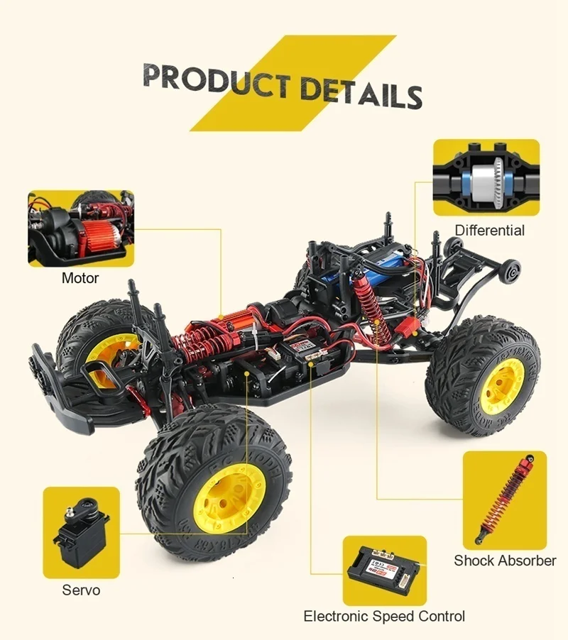 JJRC Q40 1:12 2,4G 4WD грузовик с коротким курсом рок-гусеничный внедорожник RC автомобиль Mad Man автомобиль с дистанционным управлением VS Q39 WLtoys 12428 REMO 1631
