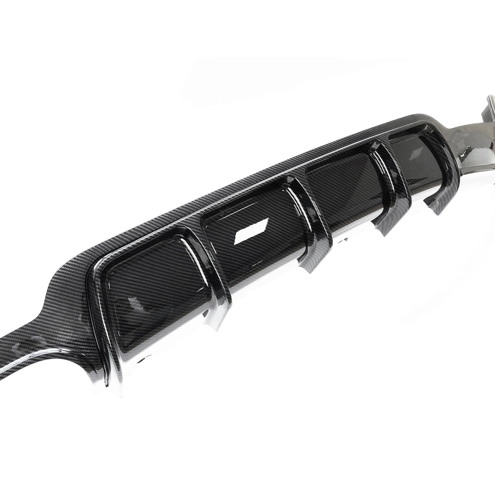 Диффузор для заднего бампера с двумя выпускными отверстиями BMW 4 серии F32 2014