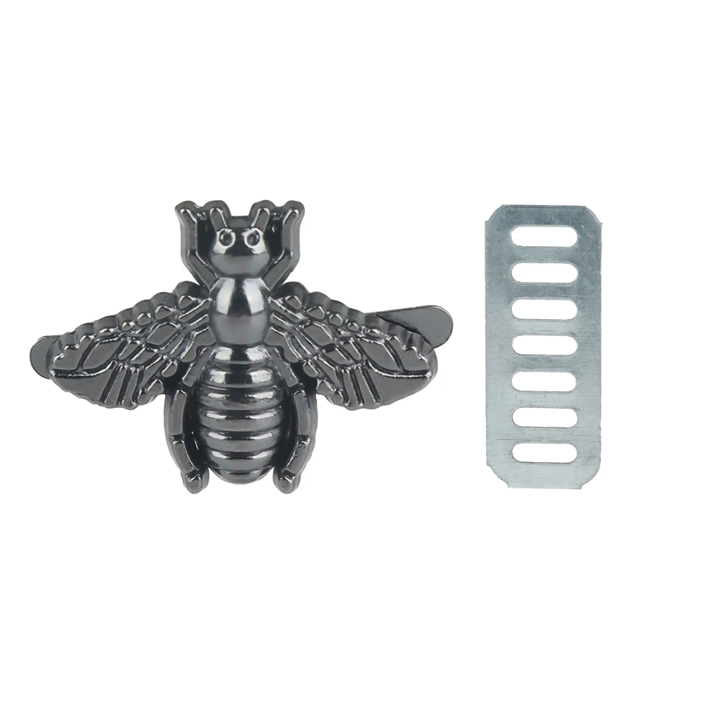 black 1 pc Metal Clasp Turn Lock Twist Lock for DIY Handbag Bag Purse Hardware Closure Bag Parts Accessories - Цвет: black