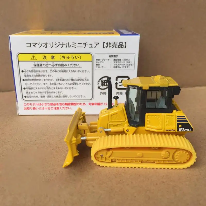 Для мини экскаватора Komatsu D61PXi 23 гусеничный бульдозер 1/87 литья под давлением