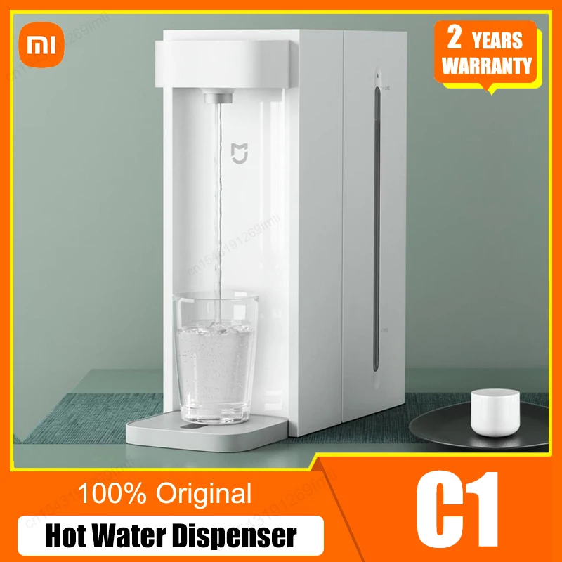

Диспенсер для горячей воды XIAOMI C1, домашний портативный водяной насос с быстрым подогревом, электрический чайник 2,5 л, умный термометр