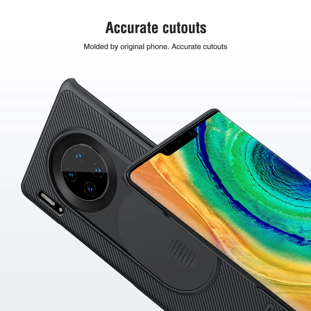 

NILLKIN Case For Huawei Mate 30 Fiber Shock Proof Resistant Phone Case For Huawei Mate30 Pro Casing Cover