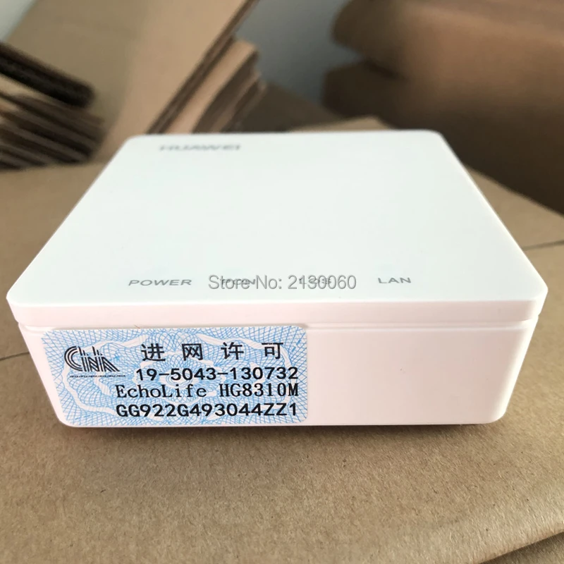 Оригинальный Новый 10 шт. ONU GPON EPON Hua Wei ONT FTTH fiberhome модем HG8310M HG8010H 1GE английская