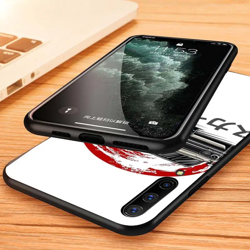 

Cartoon Car JDM for Samsung A90 A80 A70 S A60 A50 S A30S A40 S A20 E A30 A10 A2 Core Black Phone Case