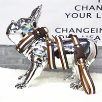 2021 new product pet collar set tie waist tie dog walking leash retractable pet leash teddy french bulldog accessories