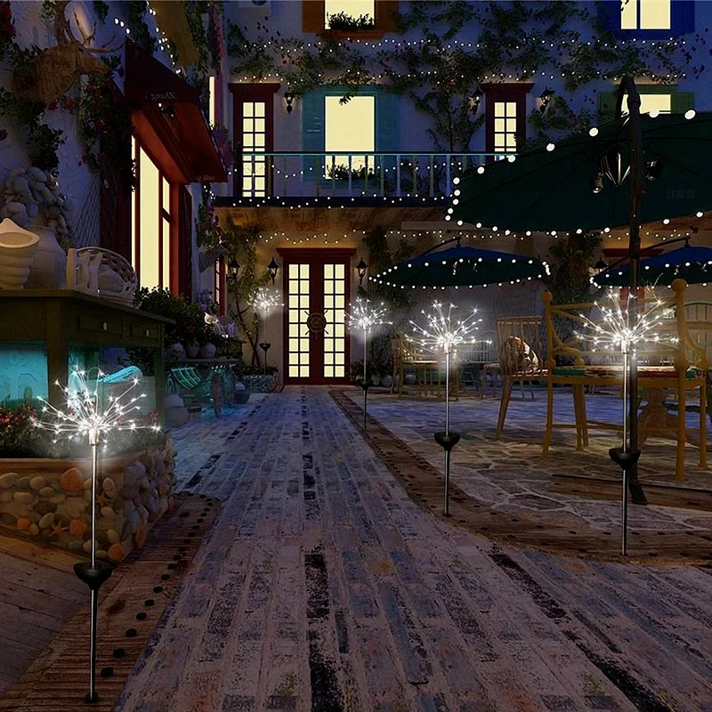 

32LED Outdoor Solar Ground Light Garden Lawn Street Decoration Windmill Light Waterproof Yard Garden Decoration Outdoor SunLight
