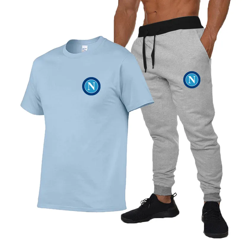 

2021 Selling Men's Sweatshirt + Pants 2 Piece Set Casual Sportswear Basketball Wear Spring and Summer New Sportswear Brand Suit