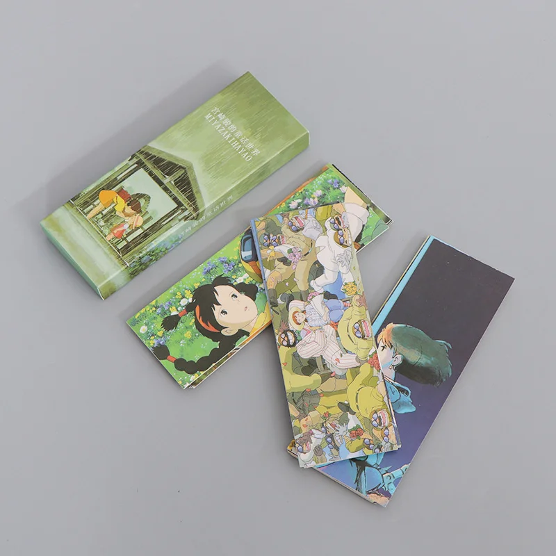 

Набор бумажных закладок с анимацией Ван Гога, 30 шт.