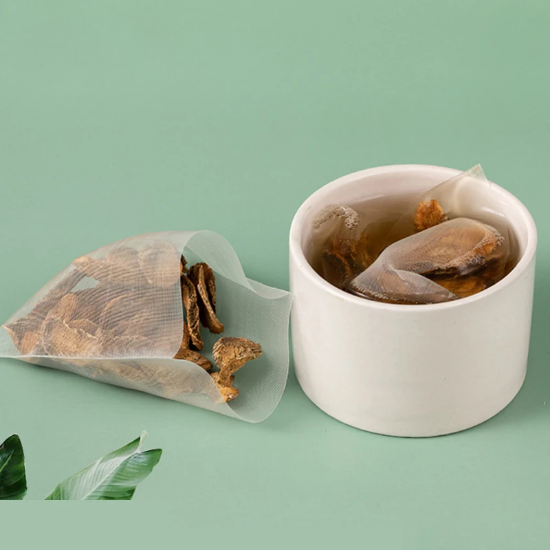 

Nylon Tea Bag Heat Sealable Filters Guadrangle Tea Leaf Transparent Empty Teabags 5.8*7cm 6.5*8cm 100pcs/Lot