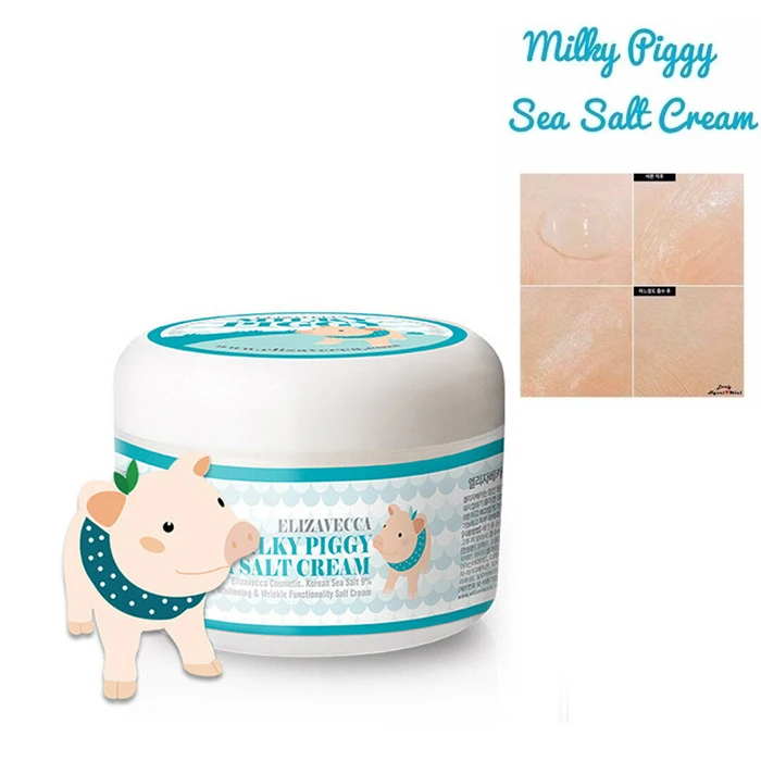 Маска из пузырьковой глины Milky Piggy, газированная маска из пузырьковой глины, зеленая Elizavecca, копилка, коллаген, Jella, упаковка, аква, Осветляющая Маска, Корейская маска для лица - Цвет: White Piggy