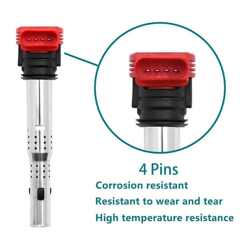 

Ignition Coil for - A4 A6 Q7 R8 S4 S5 TT Passat Golf & More Replaces 06E905115E 06E905115F 06E905115A 06E905115C