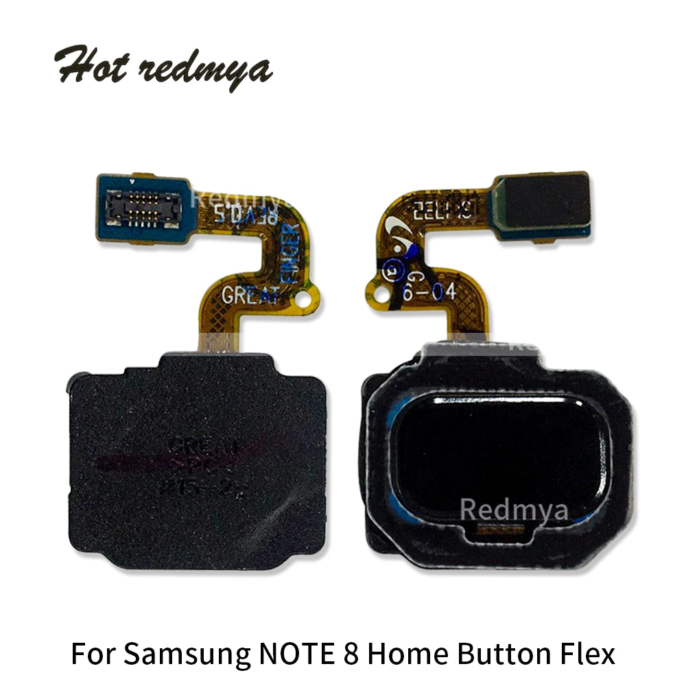 

Note 8 Home Button Touch ID Fingerprint Sensor Keypad Flex Cable For Samsung Galaxy Note 8 N950 N950F Replacement Parts