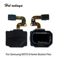 note 8 home button touch id fingerprint sensor keypad flex cable for samsung galaxy note 8 n950 n950f replacement parts