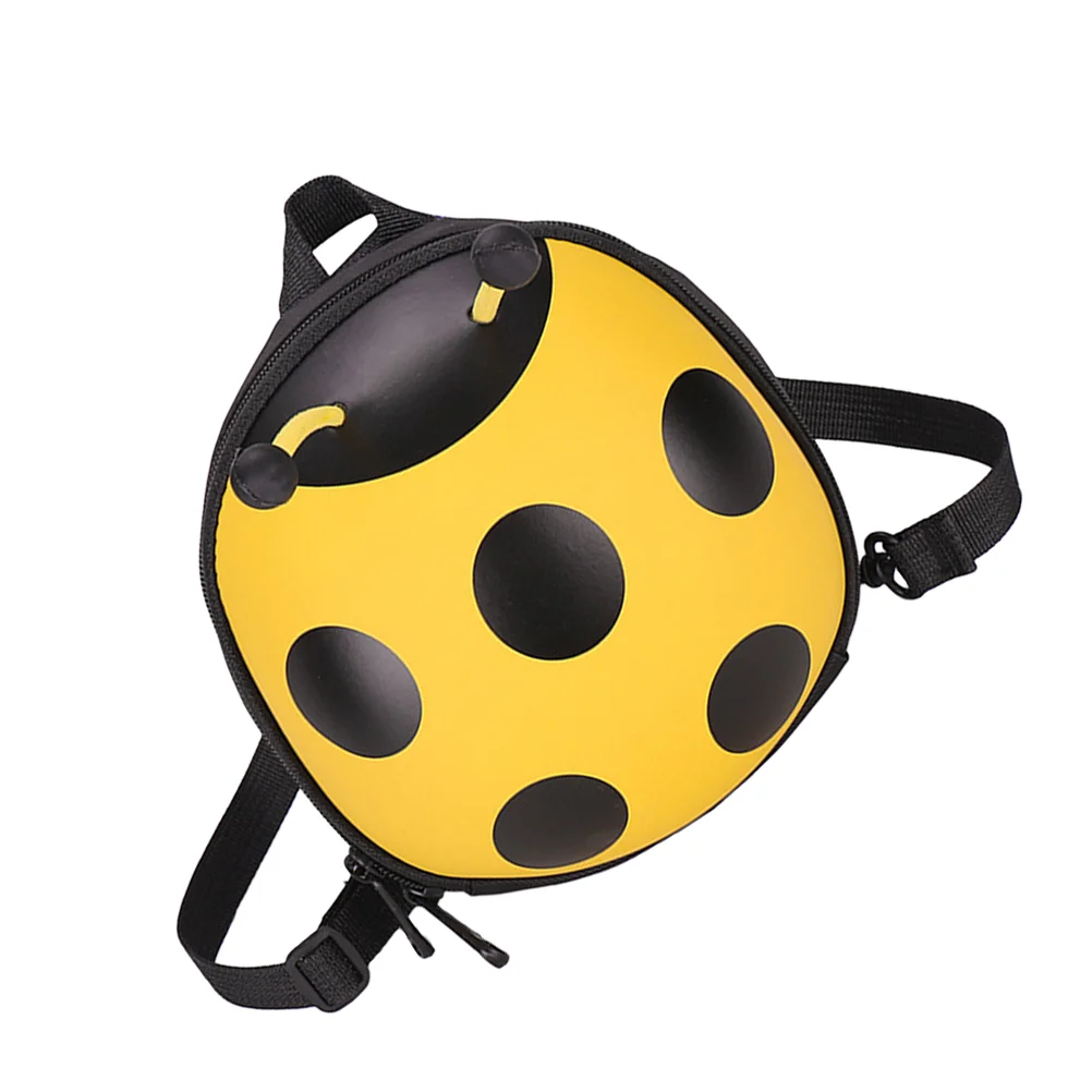 

1pc Ladybug Shape Children Backpack Stylish Knapsack Fashion Style School Bag
