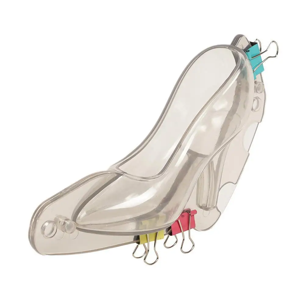 Поликарбонатная обувь на высоком каблуке форма для шоколадных конфет 3D