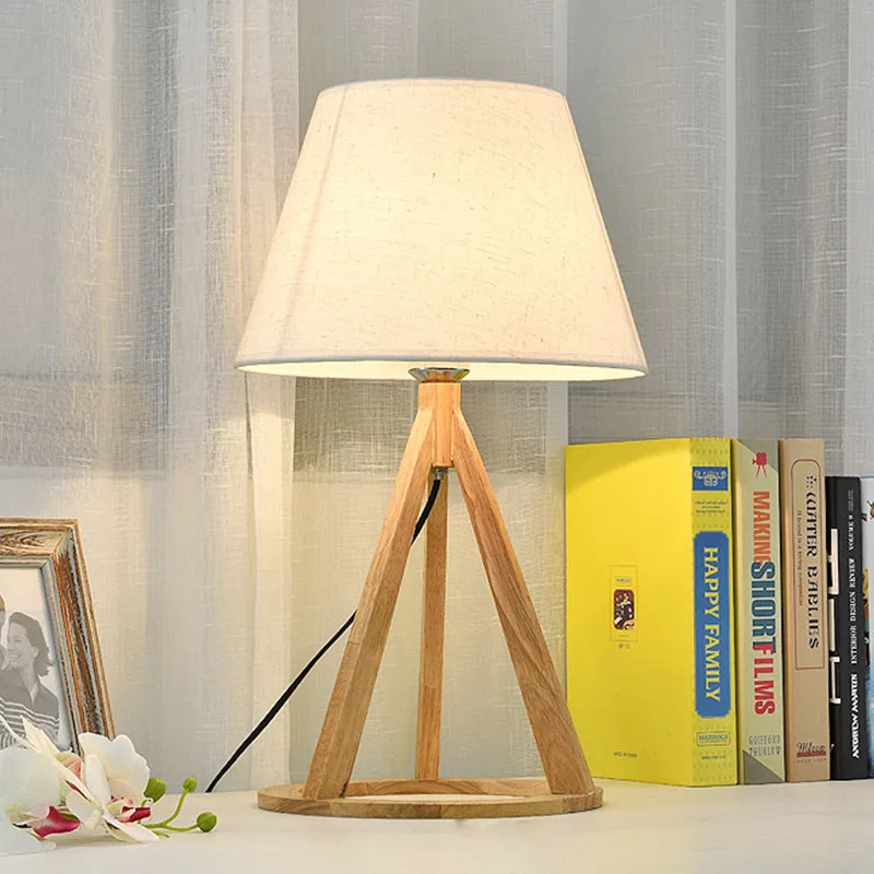 ODIFF  modern solid wood desk lamp of bedroom the head of a bed reading lamp of adjustable light sitting room adornment