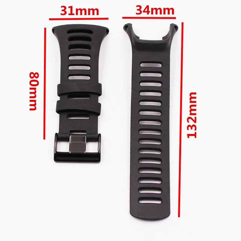 New! Strap for SUUNTO Ambit 1 2 3 2R 2S 24mm Men's Watch Rubber Band Screwdriver Watch Accessories