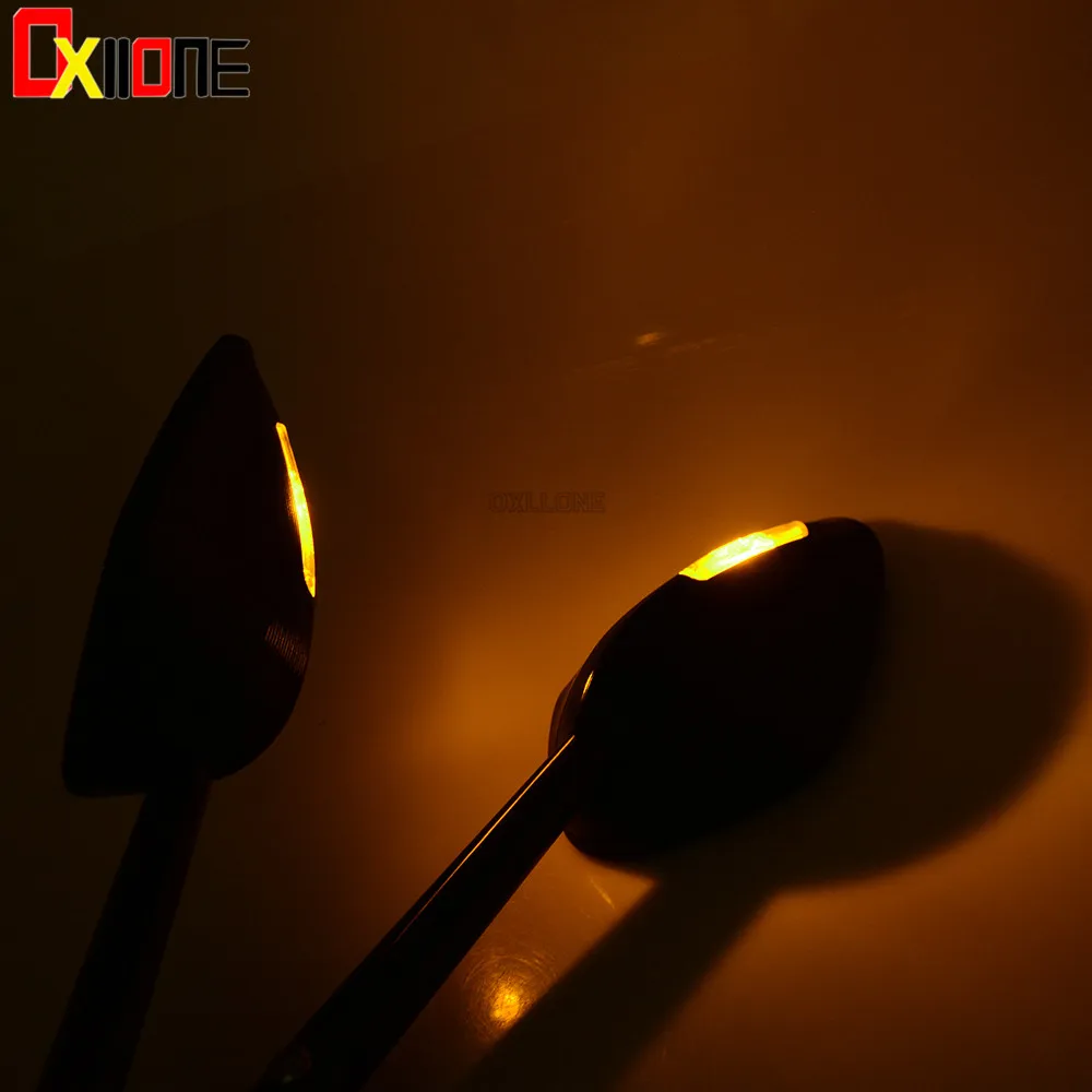 Часть для мотокросса универсальные черные боковые зеркала заднего вида