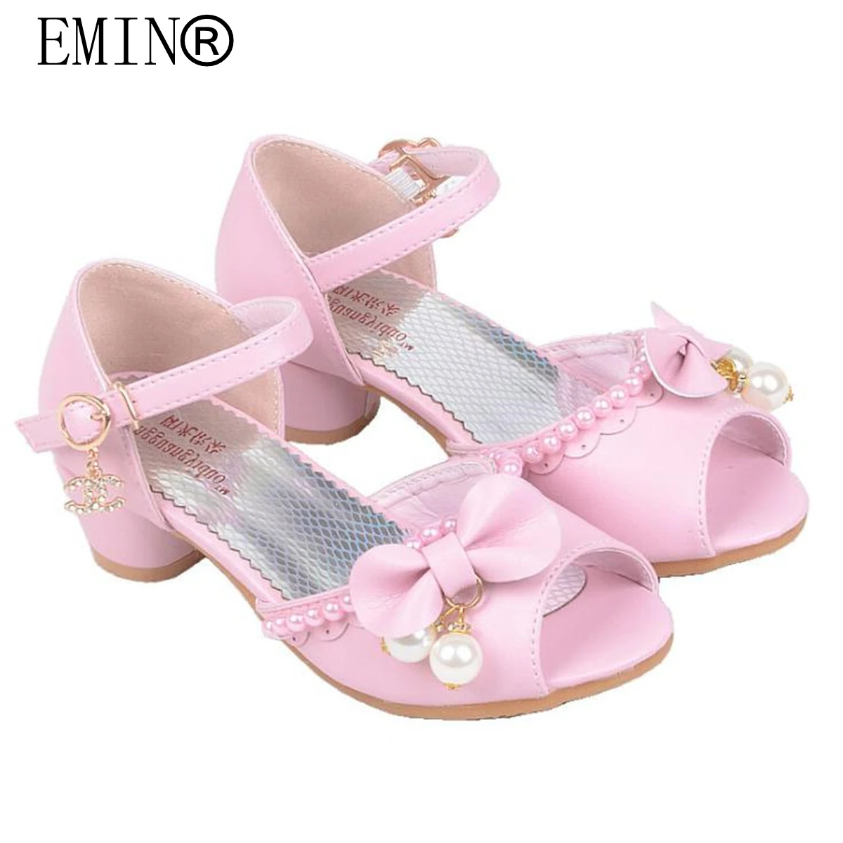 

Girls Princess Sandals 2022 Summer New Soft And Comfortable Fashion Trend All-Match School Dance Leisure