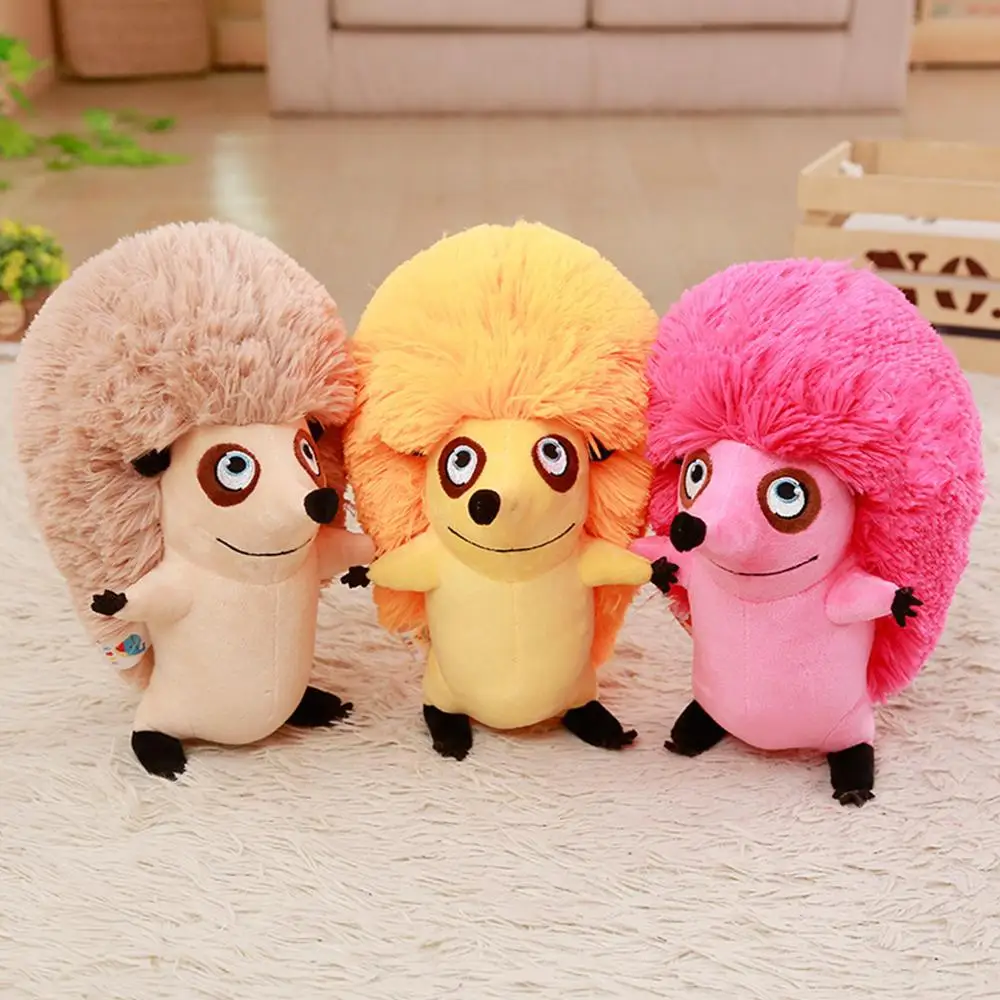 

Children Plush Toys Colorful Smile Big Eyes Hedgehog Doll Kids Stuffed Birthday Christmas Gifts