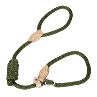 hemp rope big dog leashes wear resistant explosion proof dog chain for pets leather accessory pet braided rope pets supplies