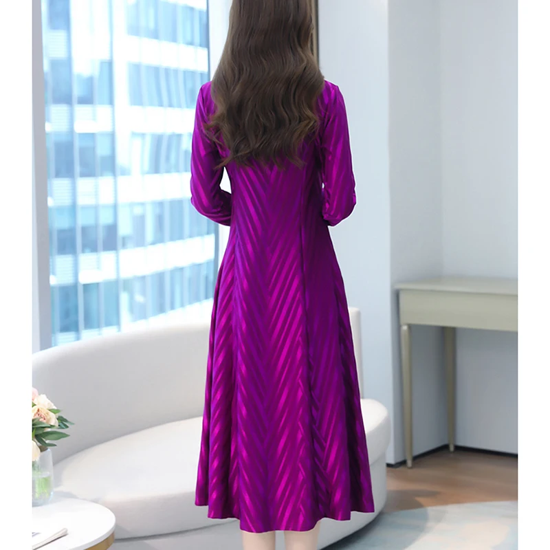 

Spring Winter Vintage Solid Red Midi Dress 2021 4XL Plus Size Sexy bodycon Maxi Dresses Women Party Long Sleeve Elegant Vestidos