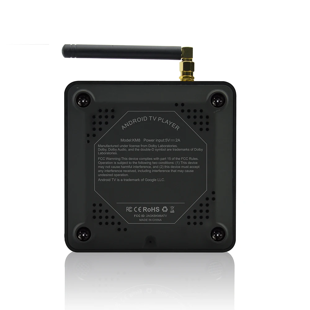 ТВ-приставка MECOOL KM8 A Android 9 0 сертифицированная Googld Amlogic S905X 2 + 16 ГБ DDR3 4 ГГц Wi-Fi Bluetooth |