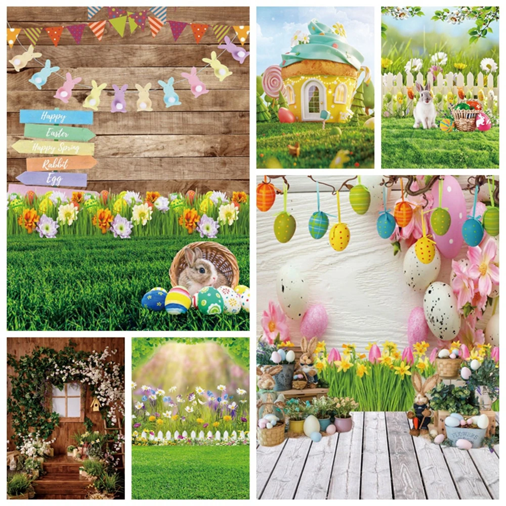 Виниловый фон для студийной фотосъемки новорожденных с изображением весеннего