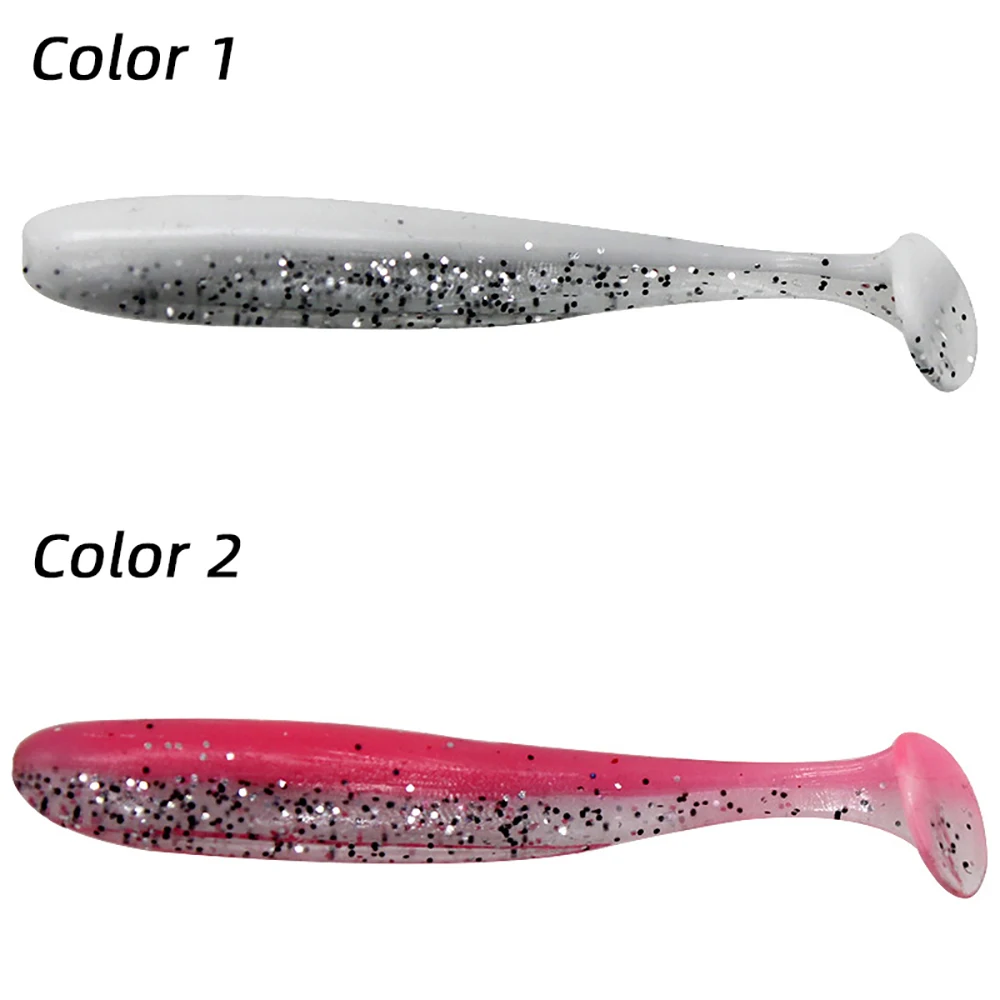 10 шт./лот Т Хвост мягкие приманки силиконовая Приманка 7 см 2 г 6 1 Карп бас Щука джиг