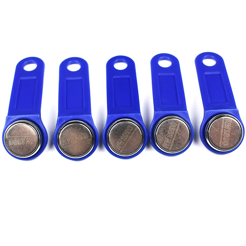5 шт./лот Перезаписываемый RFID сенсорный ключ памяти RW1990 IButton копировальная карта